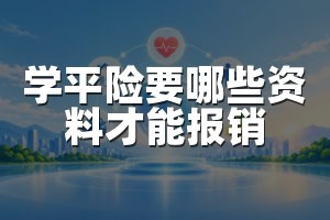 学平险要哪些资料才能报销