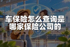 车保险怎么查询是哪家保险公司的