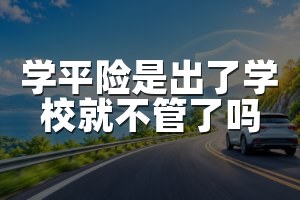 学平险是出了学校就不管了吗