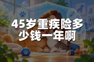 45岁重疾险多少钱一年啊