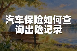 汽车保险如何查询出险记录
