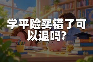 学平险买错了可以退吗?