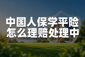 中国人保学平险怎么理赔处理中