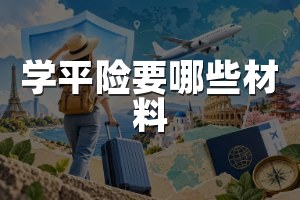 学平险要哪些材料