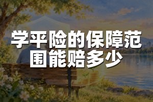 学平险的保障范围能赔多少