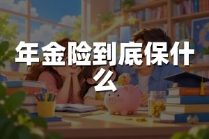 年金险到底保什么