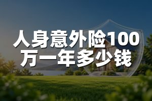 人身意外险100万一年多少钱