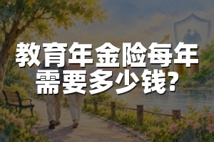 教育年金险每年需要多少钱?