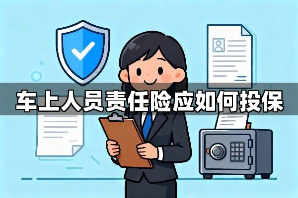 车上人员责任险应如何投保?三步教你科学投保车上人员责任险