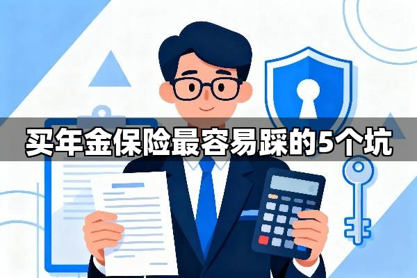 买年金保险最容易踩的5个坑是什么？年金保险避坑指南
