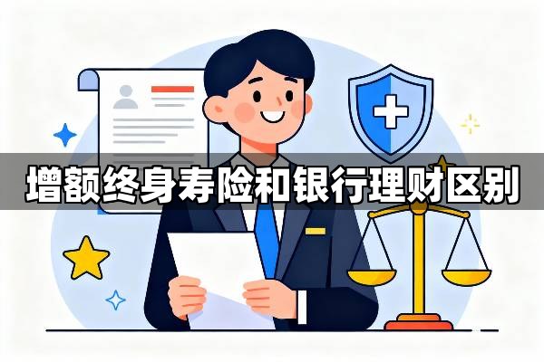 增额终身寿险和银行理财、基金定投有什么区别