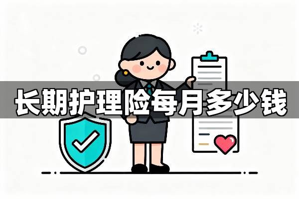 长期护理险每月多少钱？2026年社保与商业险明码标价，一文算清！