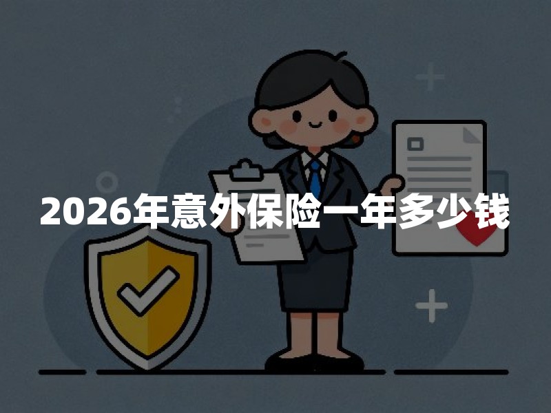 2026年意外保险一年多少钱？意外险怎么买省钱不踩坑？