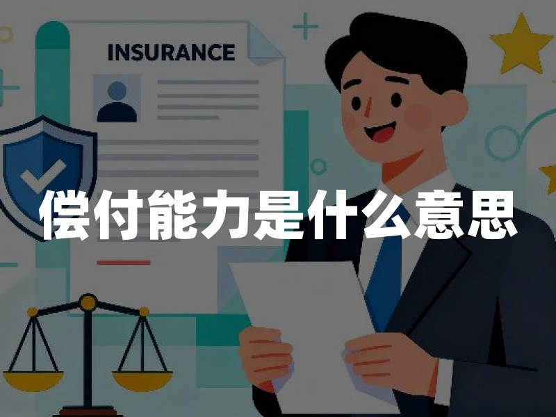 偿付能力是什么意思？看保险公司稳不稳，不能只看名气