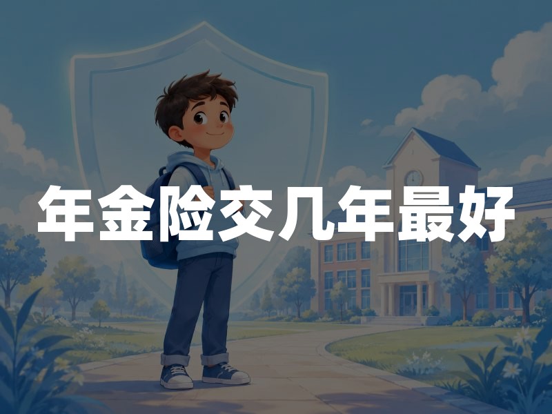 年金险交几年最好？年金保险趸交、3年交、5年交和10年交怎么选