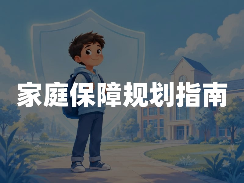 家庭保障规划指南：如何通过太平洋保险覆盖风险缺口