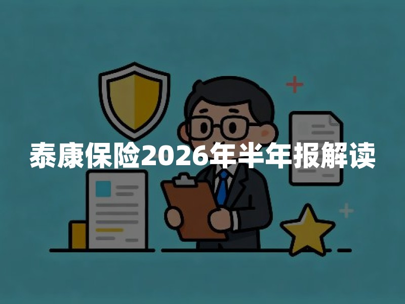 泰康保险2026年半年报解读：少儿保险与教育金产品可靠性分析