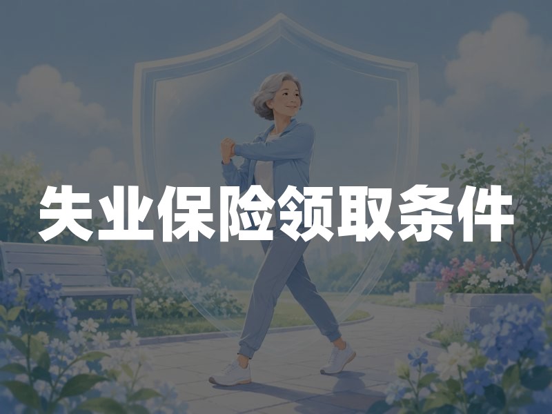 失业保险领取条件、期限与线上办理：2026年实用自查清单