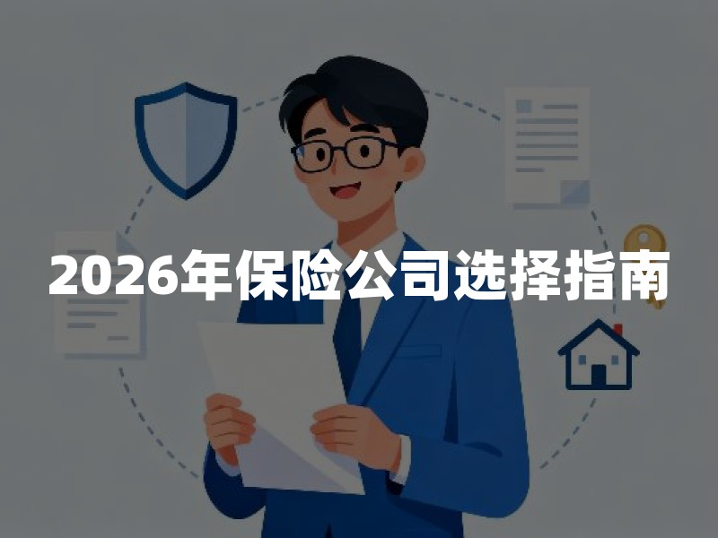 2026年保险公司选择指南：偿付能力与风险评级决定安全底线
