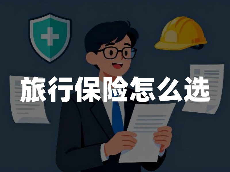 旅行保险怎么选？看保障责任、行程风险与免责条款