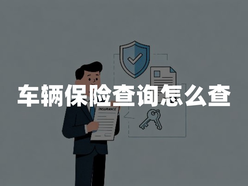 车辆保险查询怎么查？渠道、字段与避坑清单