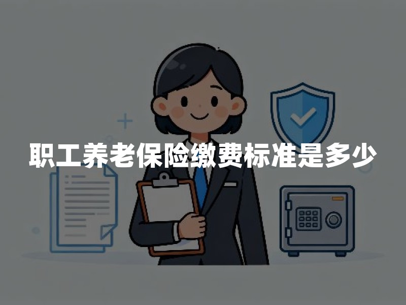 职工养老保险缴费标准是多少？缴费比例、基数上下限与灵活就业口径说明