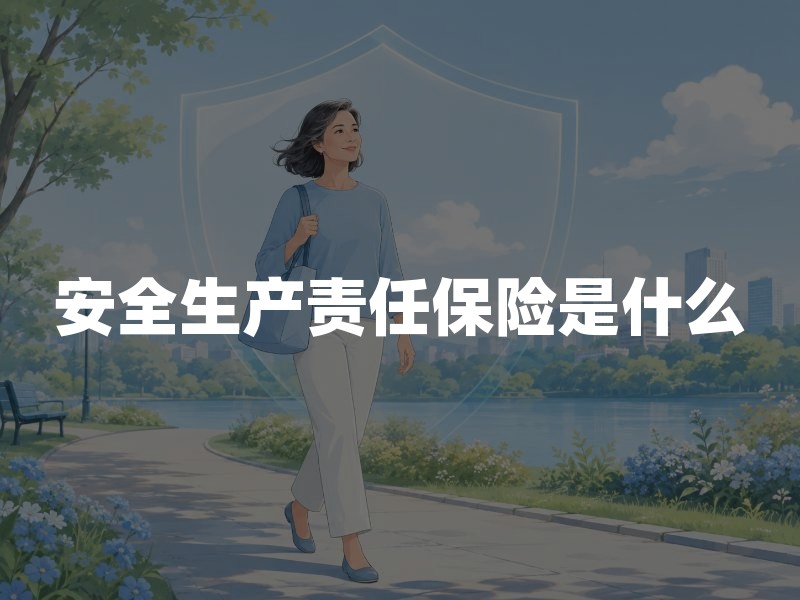 安全生产责任保险是什么？保障范围、投保要求与事故预防服务说明