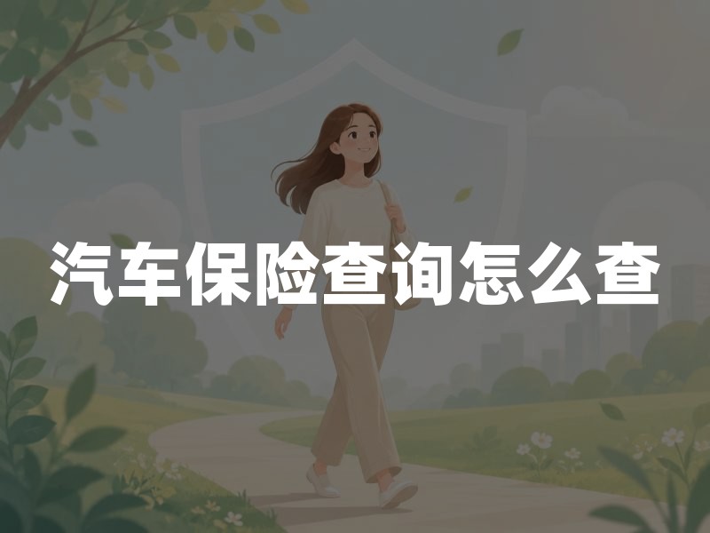 汽车保险查询怎么查：官方渠道、核验清单与防坑提示