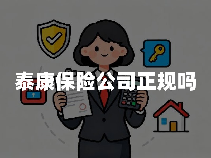 泰康保险公司正规吗：监管归属、资质核验路径与投保注意事项