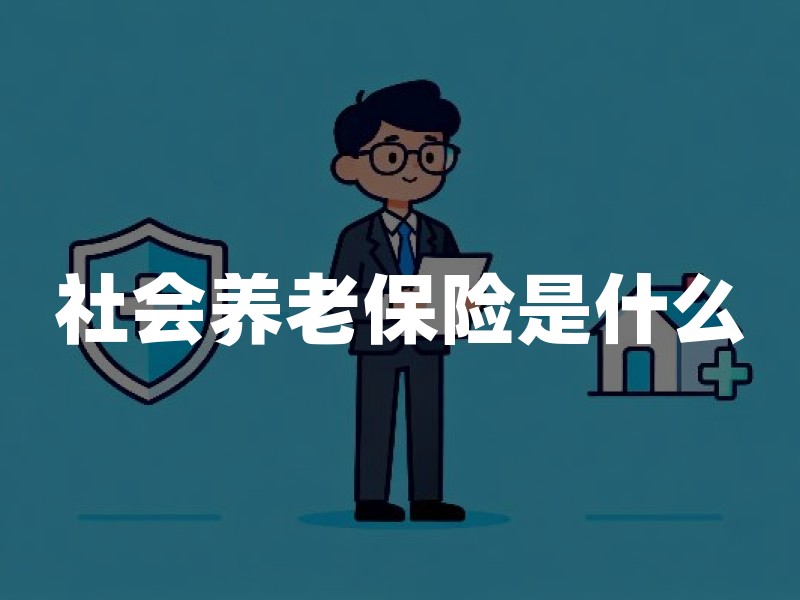 社会养老保险是什么：制度边界、两类险种与三支柱定位详解