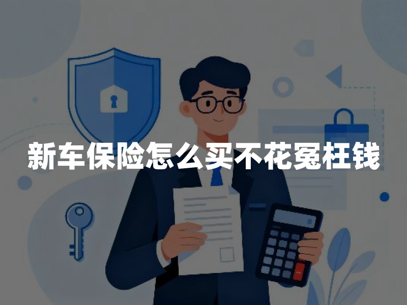 新车保险怎么买不花冤枉钱：先交强上路，再按车价、驾龄和用车场景配商业险
