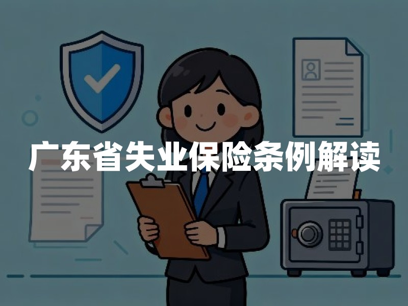 广东省失业保险条例解读：申领条件、待遇边界与停发情形