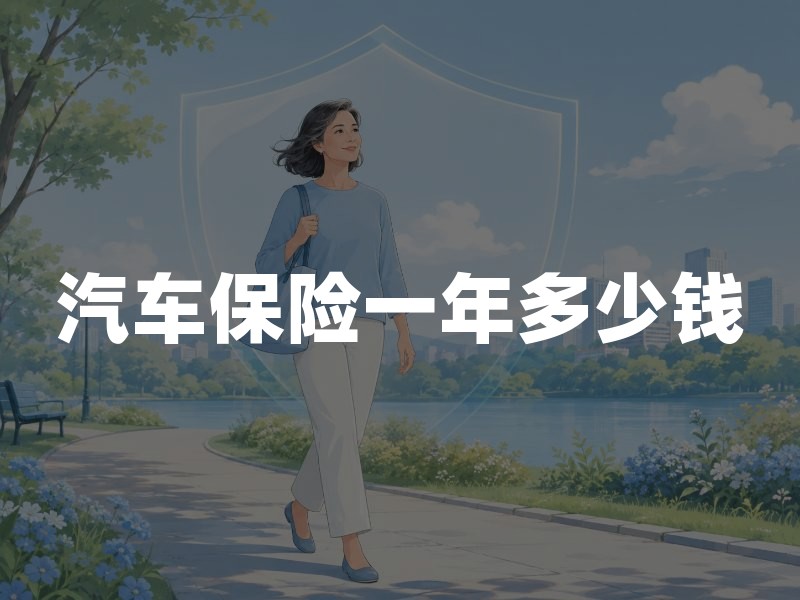 汽车保险一年多少钱：交强险底价、商业险变量与省钱边界