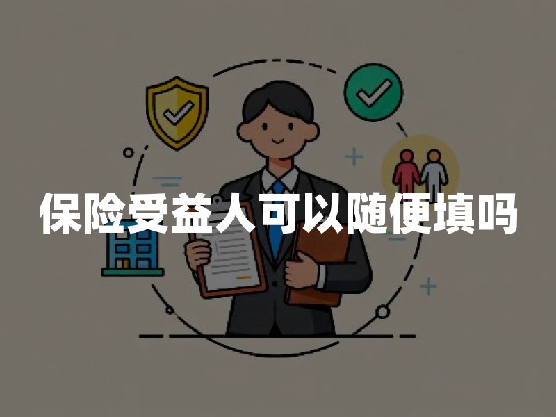 保险受益人可以随便填吗？法定与指定两种规则详解