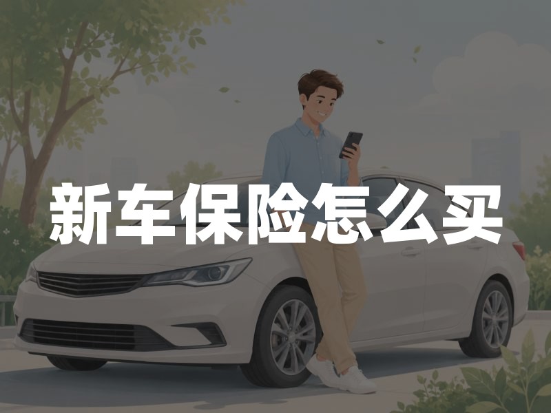 新车保险怎么买：2026年投保顺序、险种取舍与4S店避坑要点