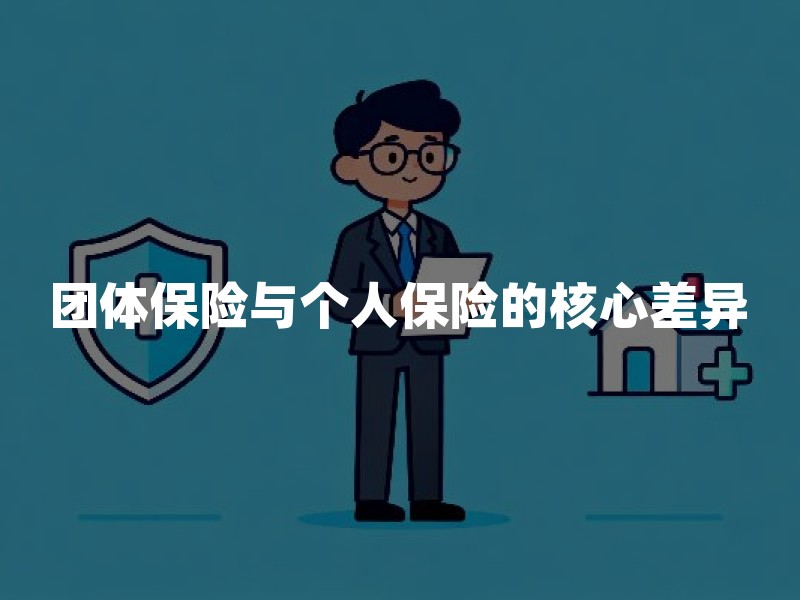 团体保险与个人保险的核心差异：投保主体与责任边界