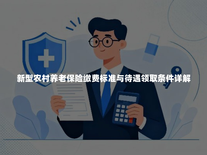 新型农村养老保险缴费标准与待遇领取条件详解