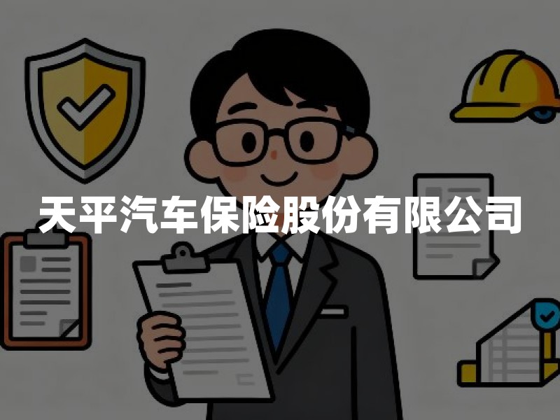 天平汽车保险股份有限公司：专业车险服务商的条款边界与投保要点