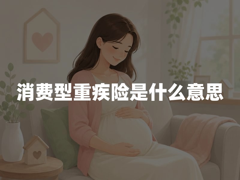 消费型重疾险是什么意思？2026年消费型重疾险优缺点、价格及适合人群详解