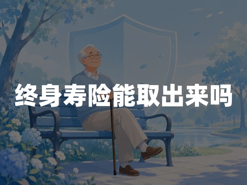 终身寿险能取出来吗？最新终身寿险取现规则