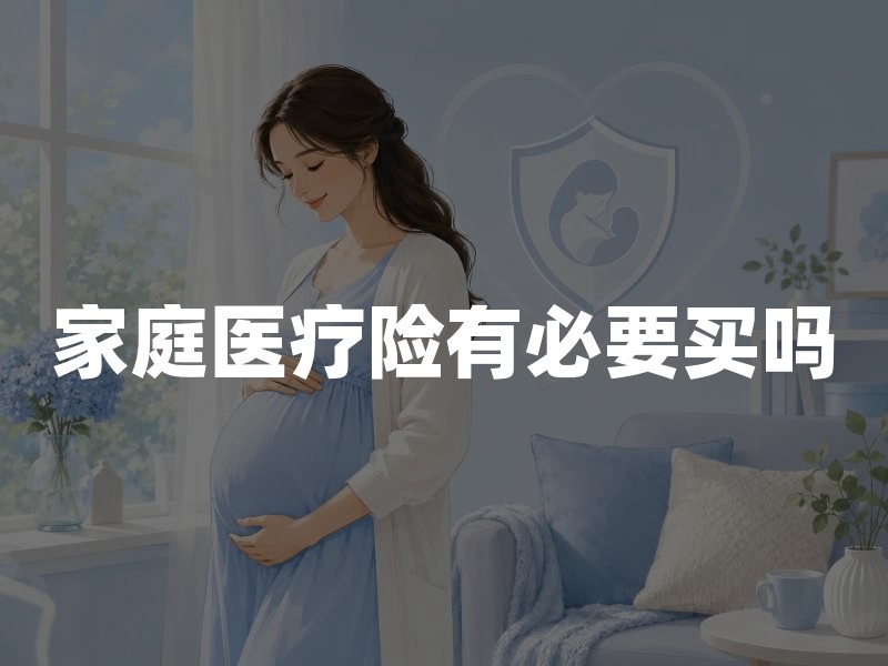 家庭医疗险有必要买吗？2026年家庭医疗险配置指南