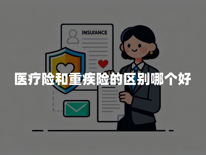 医疗险和重疾险的区别哪个好(2026年最新权威指南)