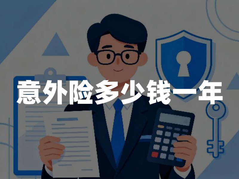 意外险多少钱一年(2026年最新权威解答)
