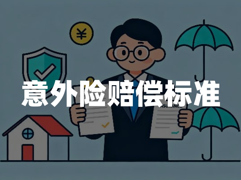 意外险赔偿标准：身故、伤残和医疗赔偿怎么计算