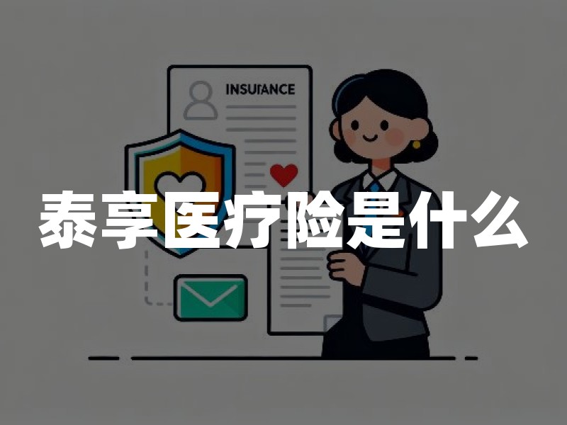 泰享医疗险是什么？百万泰享医疗险保障内容及理赔规则