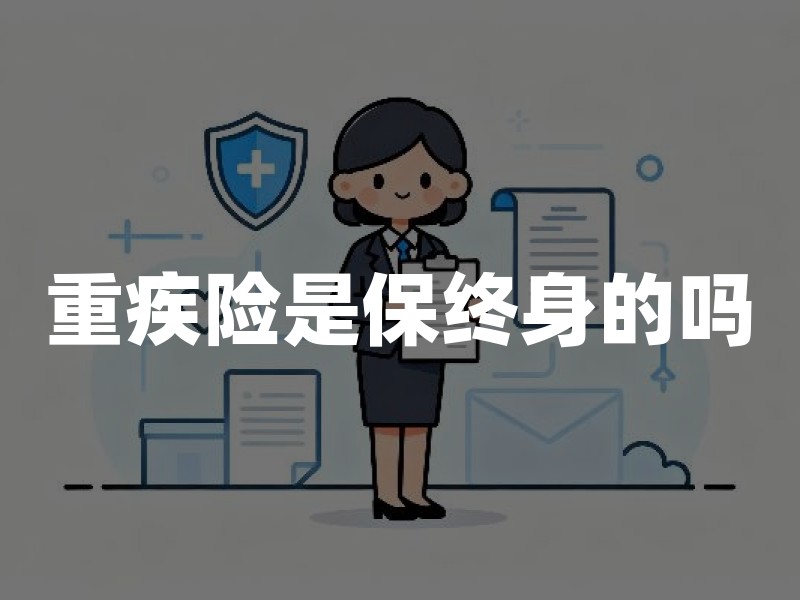 重疾险是保终身的吗？重大疾病保险有几种保障期限