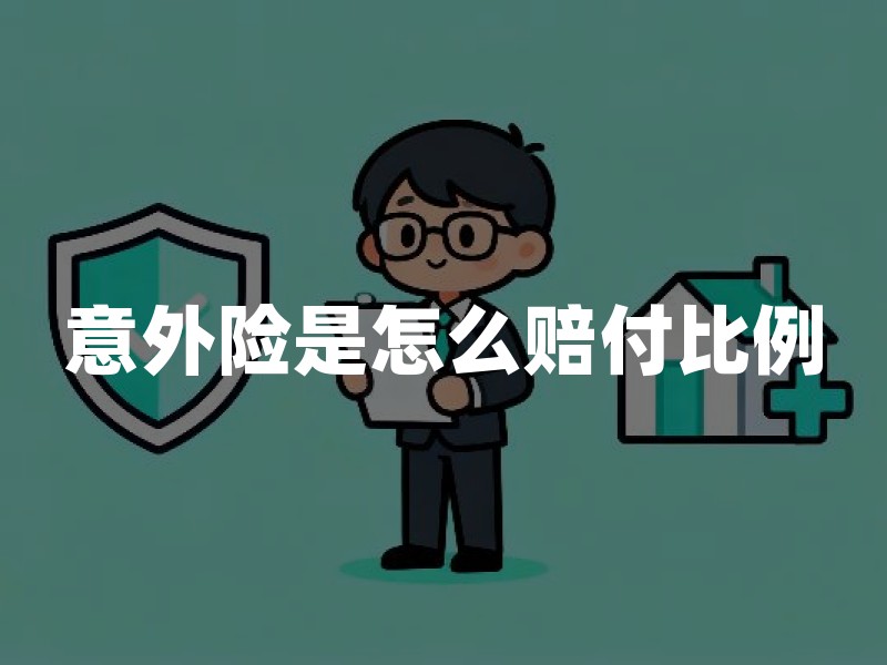 意外险是怎么赔付比例？2026年赔偿标准及计算方法