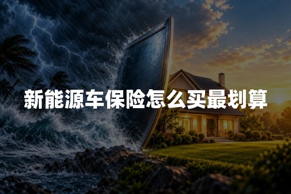 新能源车保险怎么买最划算：2026年新能源汽车车险省钱攻略